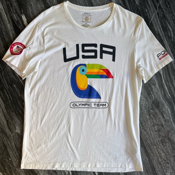 Polo Ralph Lauren USA Olympic Team Shirt L - Picture 2 of 5